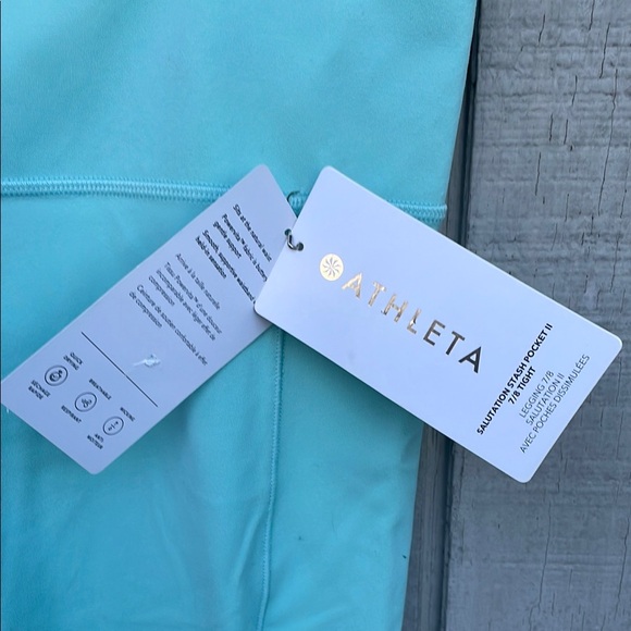 Athleta Women’s Cropped Leggings Sz XL - Picture 3 of 6